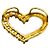 Autre Marque Pendente Cuore Au750 Top Diamante D'oro - vista 3