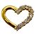 Autre Marque Pendente Cuore Au750 Top Diamante D'oro - vista 6