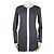 Timeless Cardigan in nylon e poliuretano Chanel Coco Mark Rosa Grigio