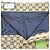 Calças acolchoadas em jacquard com monograma GG da Gucci Amarelo Azul marinho - vista 11