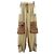 Pantaloni cargo color block Louis Vuitton Beige