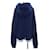 Hoodie Givenchy BWJ03M3YAC Weiß Blau Marineblau  - Ansicht 2