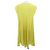 Pleats Please Issey Miyake Kleid Gelb - Ansicht 2