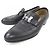 Hermès Paris Chevre Schuhe Schwarz - Ansicht 3