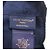 Cappello da viaggio bicolore in cotone Louis Vuitton Bianco Blu navy - vista 11