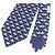 Hermès Hermes Dolphin print Silk Tie Red Blue - view 3