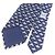 Hermès Hermes Dolphin print Silk Tie Red Blue - view 4