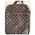 Borsa Louis Vuitton Marrone in Tela - vista 9
