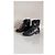 Botas de cuero Wonderland Ranger de Louis Vuitton Negro - vista 3