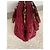 Autre Marque Bolsa de mão BELINDA Bordeaux em tecido acolchoado estilo seda - vista 5