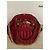 Autre Marque Bolsa de mão BELINDA Bordeaux em tecido acolchoado estilo seda - vista 8