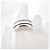 Anello a banda doppia incisa in argento sterling 925 Tiffany & Co. - vista 3