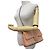 Borsa a Spalla in Pelle Beige Matelassé Chanel - vista 15