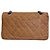 Borsa a Spalla in Pelle Beige Matelassé Chanel - vista 2