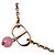 Christian Dior Petit CD Diamant Harz Perlenkette Golden