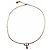 Christian Dior Petit CD Diamant Harz Perlenkette Golden - Ansicht 2