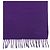 Stola in cashmere viola Hermès Porpora - vista 4