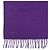 Stola in cashmere viola Hermès Porpora - vista 5