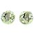 Orecchini a sfera in metallo con motivo a stella e cuore Chanel B25P ABF219 D'oro