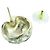 Orecchini a sfera in metallo con motivo a stella e cuore Chanel B25P ABF219 D'oro - vista 5