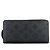 Louis Vuitton Mahina Noir Langbörse Schwarz