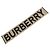 Stola in lana jacquard con logo Burberry Nero Beige - vista 4