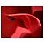 Borsa Louis Vuitton Lockmeto Marine Rouge Blu Scuro Pelle Rosso - vista 14