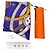 Bufanda de seda Hermès Maxi Twilly Cavalcadour Multicolor Púrpura - vista 2