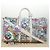 LOUIS VUITTON Borsa Keepall Bandoulière 50 Monogram Comics M21863 Auth LV 95131SM Bianco - vista 12