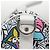 LOUIS VUITTON Borsa Keepall Bandoulière 50 Monogram Comics M21863 Auth LV 95131SM Bianco - vista 18