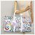 LOUIS VUITTON Borsa Keepall Bandoulière 50 Monogram Comics M21863 Auth LV 95131SM Bianco - vista 39