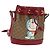 Gucci Mini Bucket Bag Doraemon Micro GG Supreme aus PVC Beige 647801 Auth 157883SM Golden