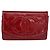 CHANEL COCO Borsa a Spalla Mark Chain Pelle Verniciata Rossa Oro CC Auth 165902A Rosso D'oro - vista 13