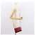 CHANEL COCO Borsa a Spalla Mark Chain Pelle Verniciata Rossa Oro CC Auth 165902A Rosso D'oro - vista 24