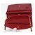 CHANEL COCO Borsa a Spalla Mark Chain Pelle Verniciata Rossa Oro CC Auth 165902A Rosso D'oro - vista 8
