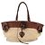 Miu Miu Handtasche Raffia Beige Silber Authentisch 159300V - Ansicht 2