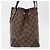 LOUIS VUITTON Borsa Tote Hampstead PM Damier Ebene N51205 LV Auth 163885V - vista 3