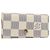 LOUIS VUITTON Estuche para Llaves Multicles 4 Damier Azur N60020 LV Auth 164049V