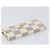 LOUIS VUITTON Estuche para Llaves Multicles 4 Damier Azur N60020 LV Auth 164049V - vista 5