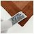 Hermès HERMES Platzmatte aus Canvas Braun Auth 165512M - Ansicht 12