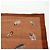 Hermès HERMES Platzmatte aus Canvas Braun Auth 165512M - Ansicht 4