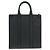 LOUIS VUITTON Taurillon Clemence Borsa Piatta Tessuto Nero M21884 Auth ki6418SAM - vista 2