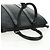 LOUIS VUITTON Taurillon Clemence Borsa Piatta Tessuto Nero M21884 Auth ki6418SAM - vista 6