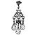 LOUIS VUITTON Pendente LV Chandelier Metallo Argento M02180 LV Auth 118796SM - vista 2