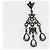 LOUIS VUITTON Pendente LV Chandelier Metallo Argento M02180 LV Auth 118796SM - vista 6
