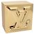 BOÎTE Metalgram Monogram LOUIS VUITTON métal or GI1139 LV Auth 124053SM Doré