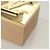 BOÎTE Metalgram Monogram LOUIS VUITTON métal or GI1139 LV Auth 124053SM Doré - vue 14