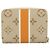 LOUIS VUITTON Monogram Monopanam Monedero Zippy Beige M82691 LV Auth 115227SAM - vista 2