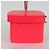Vanity CHANEL Pochette Matelassé Smalto Rosa Oro CC Auth 123518SAM D'oro - vista 4