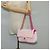 CHANEL Matelassé 25 Bolsa de Ombro com Corrente Tweed Rosa Dourado CC Auth MX484SM - vista 24
